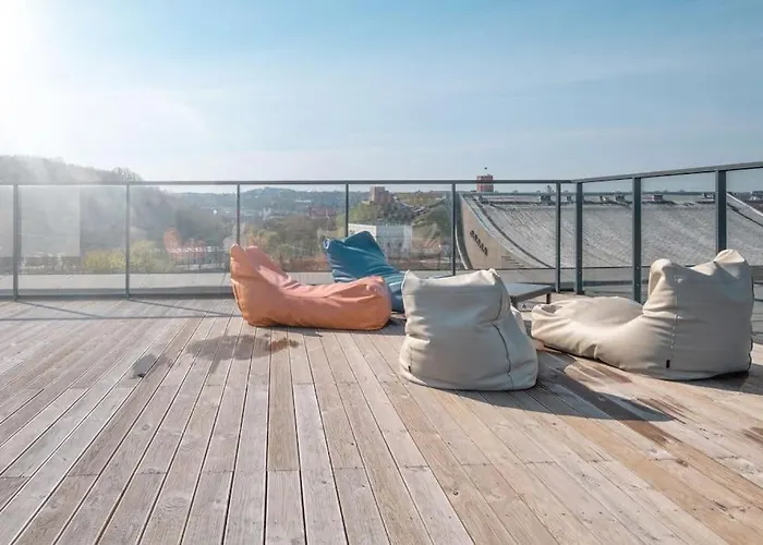 With Balcony And Castle View By Urban Rent アパート